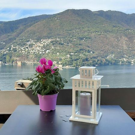 Luxury Room La Terrazza Sul Lago Di Como Blevio Exteriör bild