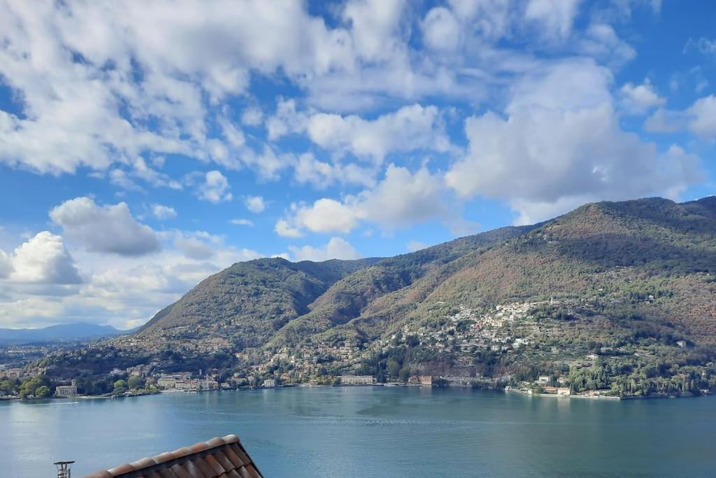 Luxury Room La Terrazza Sul Lago Di Como Blevio Exteriör bild
