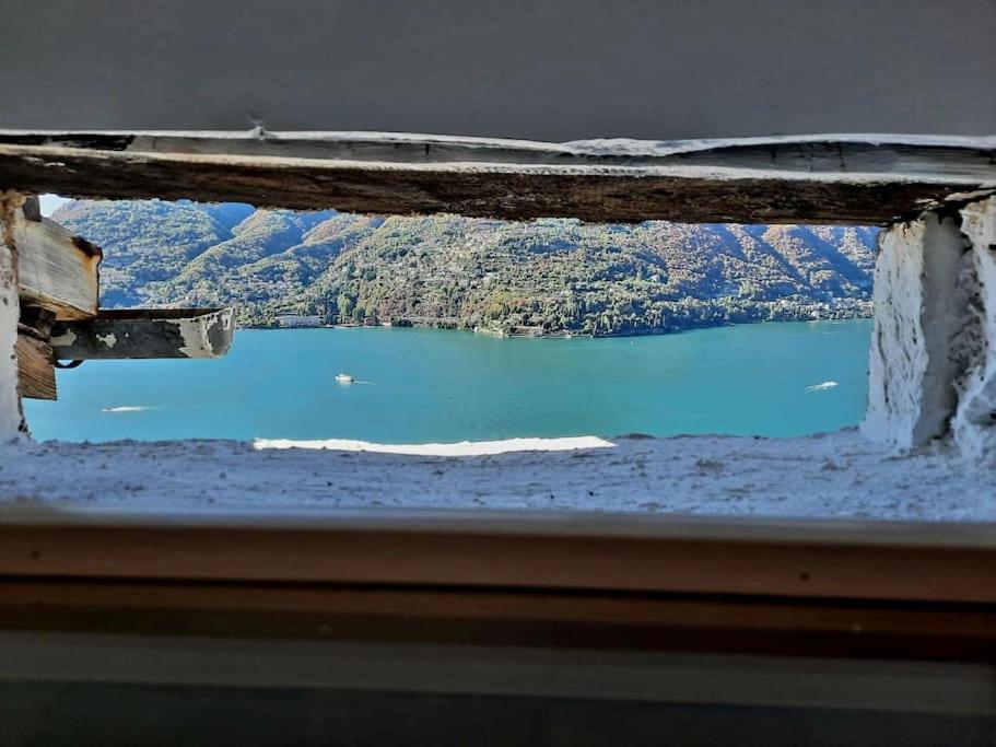 Luxury Room La Terrazza Sul Lago Di Como Blevio Exteriör bild